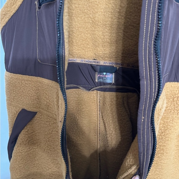 FP Movement by Free People Hit The Slopes Neutral Overalls Jumpsuit L - Picture 14 of 17